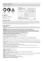 Preview for 2 page of dellonda DG13 Quick Start Manual