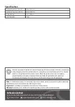 Preview for 4 page of dellonda DH15 User Manual