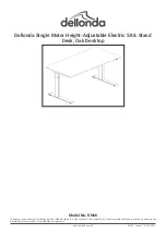 Preview for 1 page of dellonda DH66 Assembly Instructions