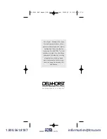 Предварительный просмотр 19 страницы Delmhorst 50406Q5 Owner'S Manual