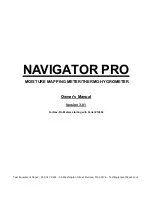 Delmhorst navigator pro Owner'S Manual preview