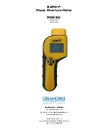 Delmhorst RDM3-P Manual preview