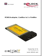 Предварительный просмотр 1 страницы DeLOCK 61114 User Manual