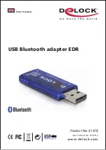 Предварительный просмотр 1 страницы DeLOCK 61478 User Manual