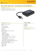 Предварительный просмотр 1 страницы DeLOCK 62440 Datasheet