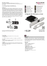 DeLOCK 89383 User Manual preview