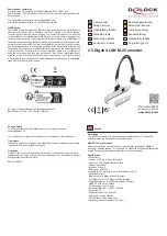 DeLOCK 95272 User Manual preview