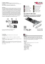 DeLOCK SuperSpeed 89008 User Manual предпросмотр