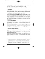 Preview for 8 page of DeLonghi 6507L Important Instructions Manual