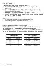 Предварительный просмотр 9 страницы DeLonghi AM9P022DT-P00F Instructions Manual