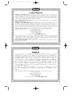 Preview for 10 page of DeLonghi BAR 12 Owner'S Instruction Manual