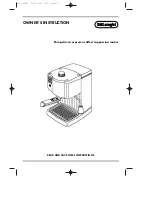 DeLonghi BAR 140USA Owner'S Instruction Manual preview