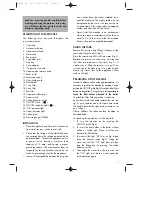 Preview for 2 page of DeLonghi BAR 290 Instruction Booklet