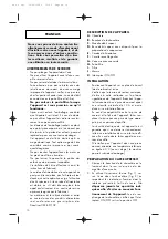 Preview for 9 page of DeLonghi BAR 4FS Instructions For Use Manual