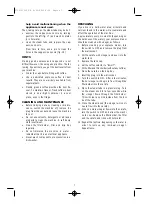 Preview for 7 page of DeLonghi BAR 6FE Instructions For Use Manual