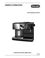 Preview for 1 page of DeLonghi BC080 Owner'S Instruction Manual