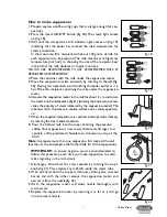 Preview for 7 page of DeLonghi BCO255 Instructions Manual