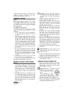 Preview for 7 page of DeLonghi BCO261CD Instruction Manual