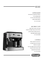 Preview for 1 page of DeLonghi BCO43X Manual