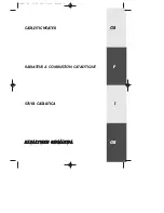 DeLonghi CATALYTIC HEATER User Manual preview