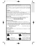 Предварительный просмотр 5 страницы DeLonghi CATALYTIC HEATER User Manual