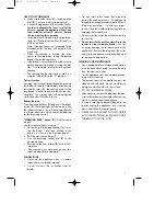 Preview for 7 page of DeLonghi CBT201 Instructions For Use Manual