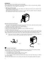 Preview for 8 page of DeLonghi COMBINED DEHUMIDIFIER User Manual