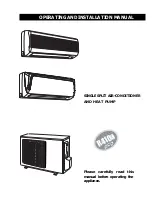 Preview for 1 page of DeLonghi CPC206AU Operating And Installation Manual