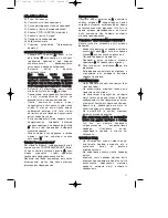 Предварительный просмотр 27 страницы DeLonghi CT03 Instructions For Use Manual