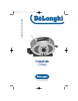 DeLonghi CTFM02 Instructions Manual preview