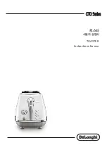 DeLonghi CTO Series Instructions For Use Manual preview
