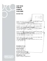 DeLonghi D14427 DZ Instructions For Use Manual preview