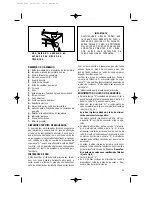 Preview for 23 page of DeLonghi D406DZ Owner'S Instruction Manual