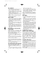 Preview for 24 page of DeLonghi D406DZ Owner'S Instruction Manual