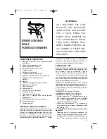 Preview for 23 page of DeLonghi D455DZ Owner'S Instruction Manual