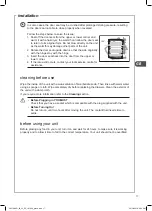 Preview for 17 page of DeLonghi D55TW19G Installation Instructions Manual