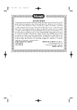 Preview for 21 page of DeLonghi D680C Manual