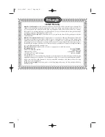 Preview for 10 page of DeLonghi D689UX Instructions For Use Manual