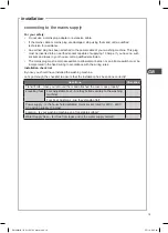 Preview for 19 page of DeLonghi D814WM16 Installation Instructions Manual