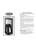 DeLonghi DC 77 TC Owner'S Manual предпросмотр