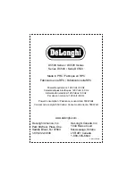 Preview for 38 page of DeLonghi DC500 Series Instruction Manual