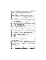 Предварительный просмотр 29 страницы DeLonghi DC54TC Series Instruction Manual