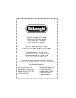 Предварительный просмотр 50 страницы DeLonghi DC54TC Series Instruction Manual