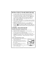 Preview for 7 page of DeLonghi DC59TB/W User Manual