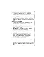 Preview for 9 page of DeLonghi DC59TB/W User Manual