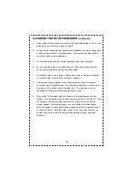 Preview for 10 page of DeLonghi DC59TB/W User Manual