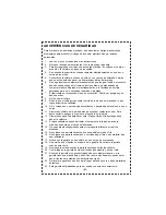 Preview for 21 page of DeLonghi DC59TB/W User Manual