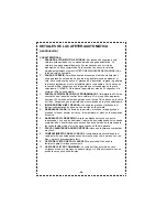 Preview for 24 page of DeLonghi DC59TB/W User Manual