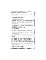 Preview for 30 page of DeLonghi DC59TB/W User Manual