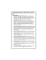 Preview for 33 page of DeLonghi DC59TB/W User Manual